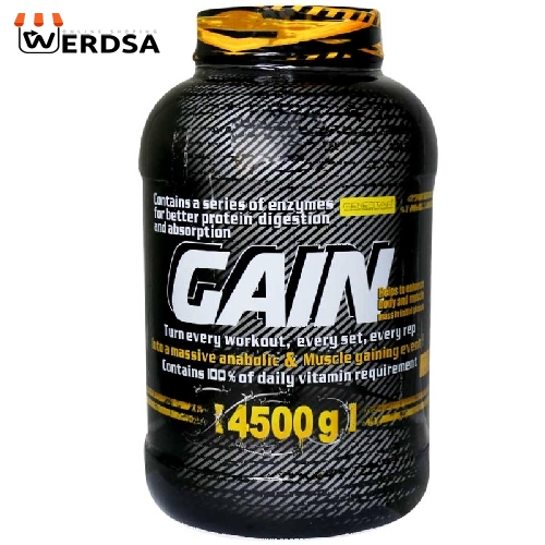 پودر گین با طعم کرم کارامل ژن استار 4500 گرم