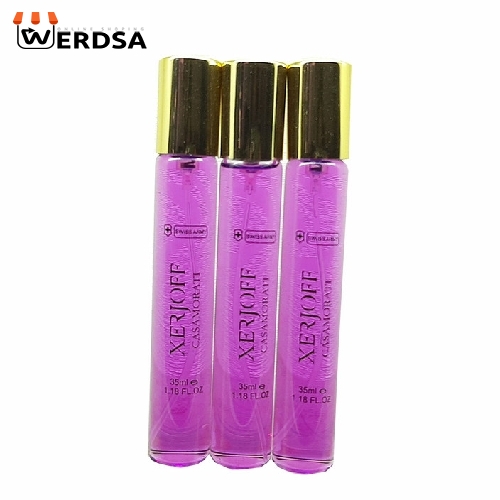 عطر جیبی زنانه سوئیس آرمی مدل کازاموراتی حجم 35 میلی لیتر مجموعه 3 عددی