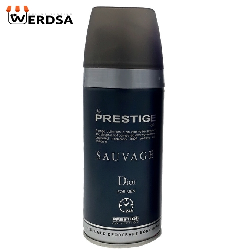 اسپری خوشبو کننده بدن مردانه پرستیژ SAUVAGE 150ml