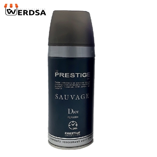 اسپری خوشبو کننده بدن مردانه پرستیژ SAUVAGE 150ml