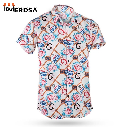 پیراهن هاوایی مردانه GD