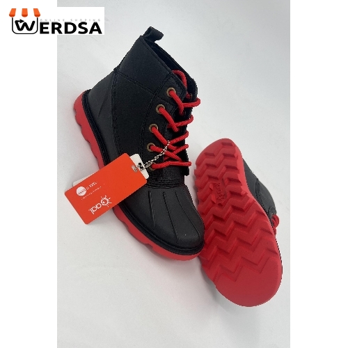 بوت خیابانی AAL مشکی قرمز مدل 5124