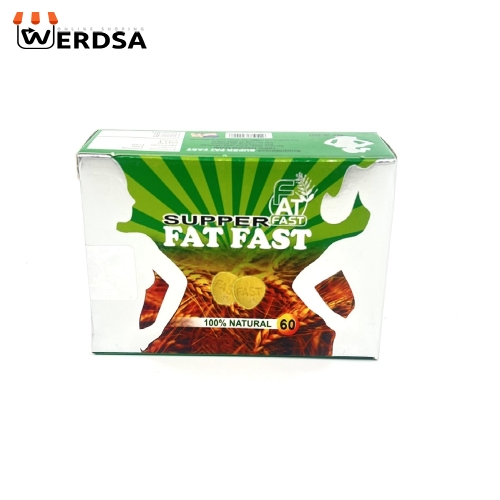قرص فت فست افزایش وزن آمریکایی 60 عددی سوپر Fat Fast
