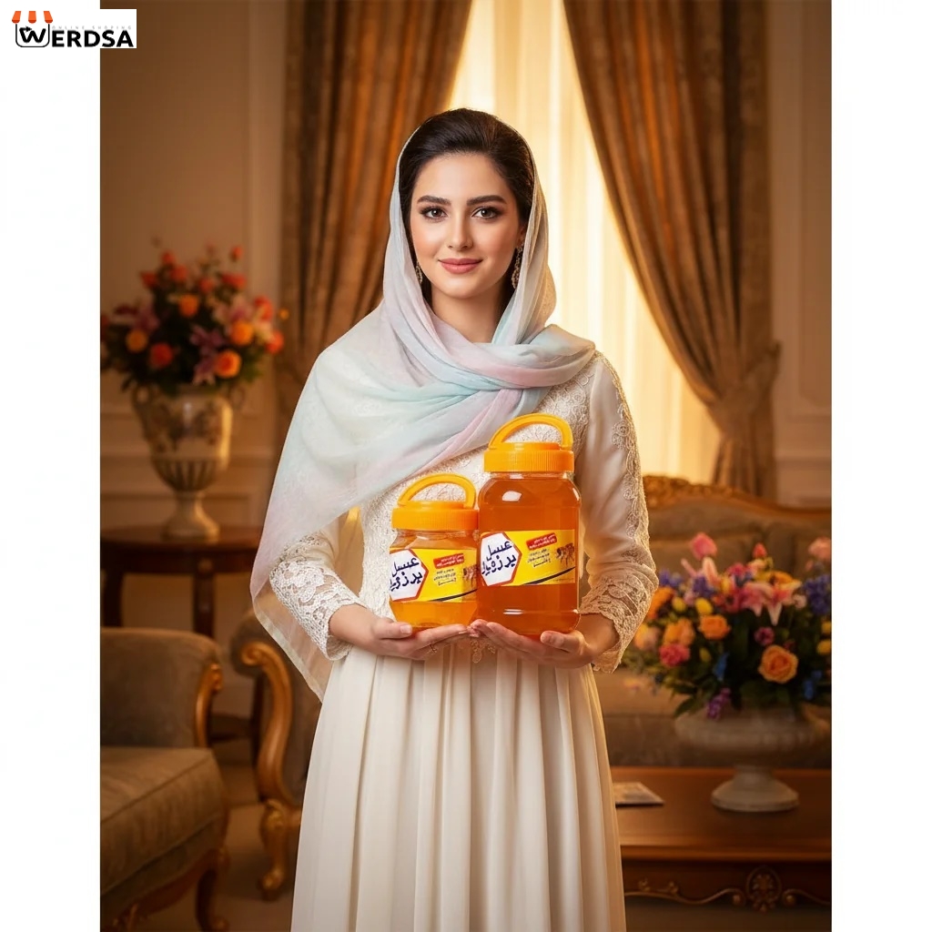 عسل ممتاز 1 کیلویی موم دار