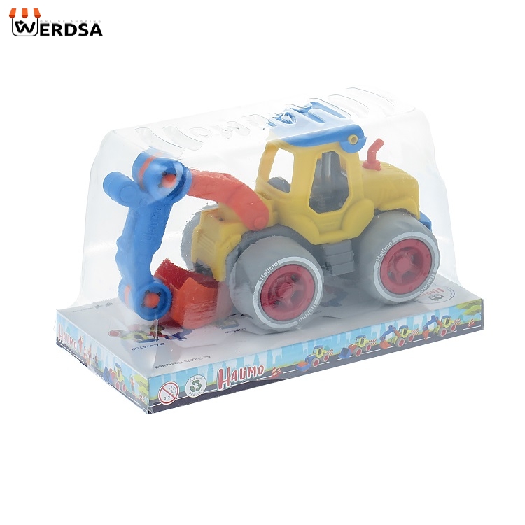 ست راه سازی هالیمو(لودر - پیکور - بیل -غلطک) 30 عدد