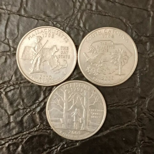 فروش 3 قطعه سکه کواتر آمریکا با بهترین قیمت