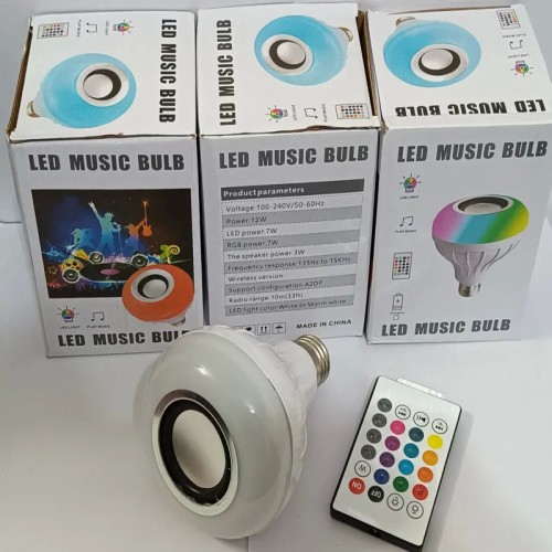 فروش لامپ موزیکال رقص نور و اسپیکر بلوتوثی (کد S2113)