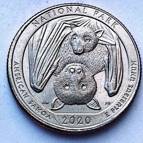 خرید سکه 25 سنت ساموآی آمریکا 2020 با قیمت مناسب