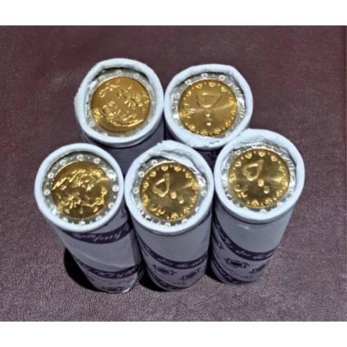 فروش یک عدد رول 500 ریالی سیمرغ دورنگ