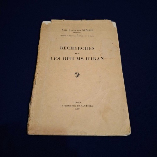 کتاب تاریخچه تریاک در ایران در عصر رضا شاه