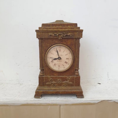 فروش ساعت رومیزی خارجی آنتیک با بدنه پلی استر فشرده