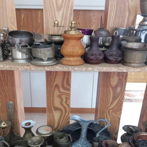 فلفل ونمک ساب چوبی قدیمی ایتالیا انتیک