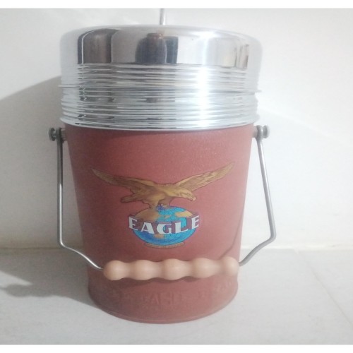 فلاکس یخ پیک نیک قدیمی عقاب ژاپن با جلد فلزی