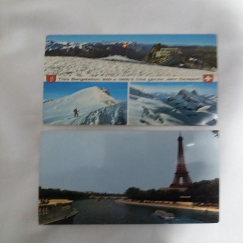 فروش کارت پستال سویس و ایفل پاریس اصل و زیبا