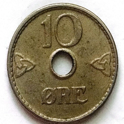 فروش سکه ده اوره نروژنایاب1951(کد4504))