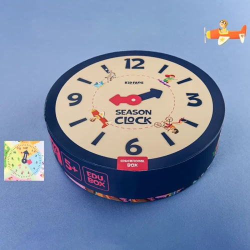 پازل کودک 109 تکه مدل ساعت KID FANS SEASON CLOCK