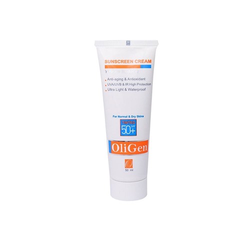 کرم ضد آفتاب و ضد چروک پوست نرمال تا خشک SPF50