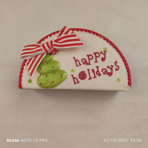 فروش جای دستمال کاغذی طرح بابانوئل با بهترین قیمت