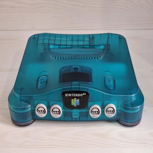 فروش نینتندو 64 ابی کریستال پال سالم و تست شده