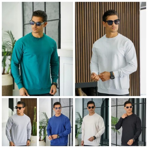 فروش تیشرت استین بلند دورس دو نخ باکیفیت عالی