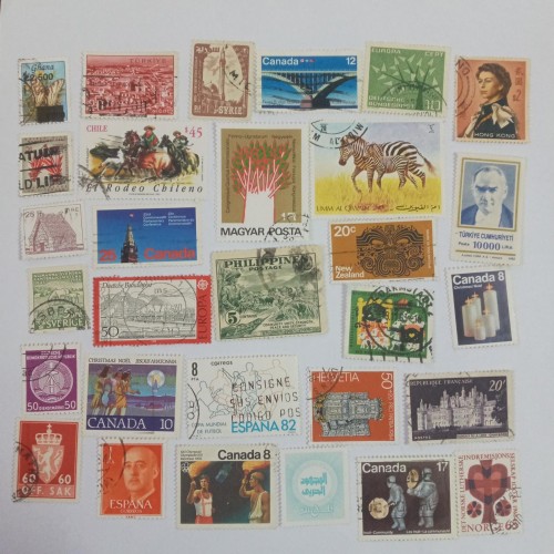 فروش تمبرهای خارجی مطبق تصاویر کد 019 با کیفیت بالا