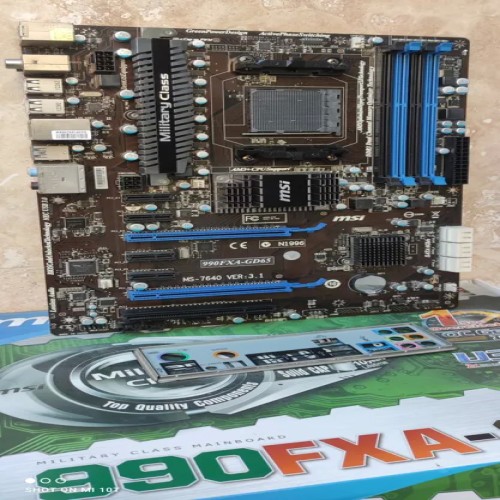 فروش مادربورد MSI 990FXA GD65 با پنل و باکس