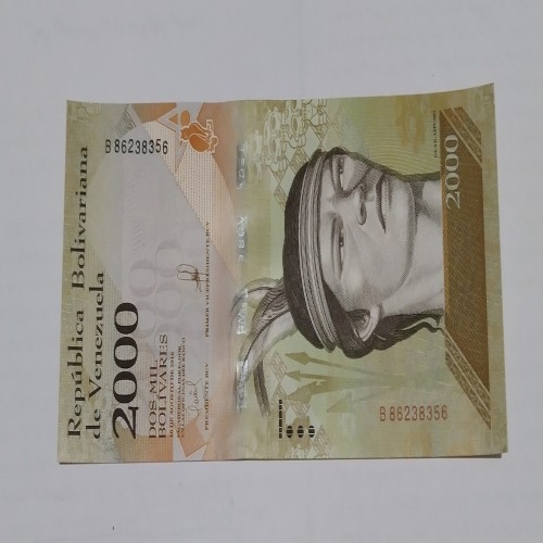 فروش تک سوپربانکی اسکناس 2000 ونزوئلا | کلکسیونی