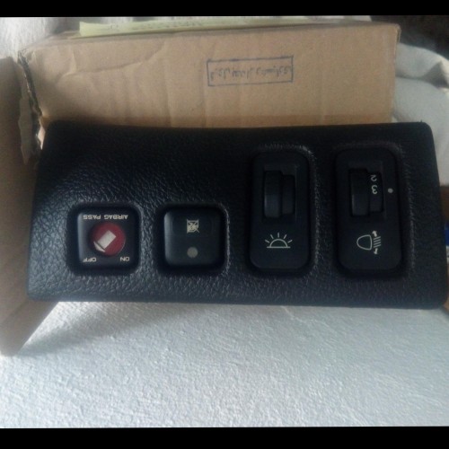 فروش قاب کلید تنظیم نور چراغ 206 با 4 کلید استوک اروپایی