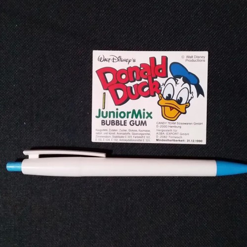 فروش کارت جایزه آدامس دونالد 1369 فوق نایاب - کالای کلکسیونی