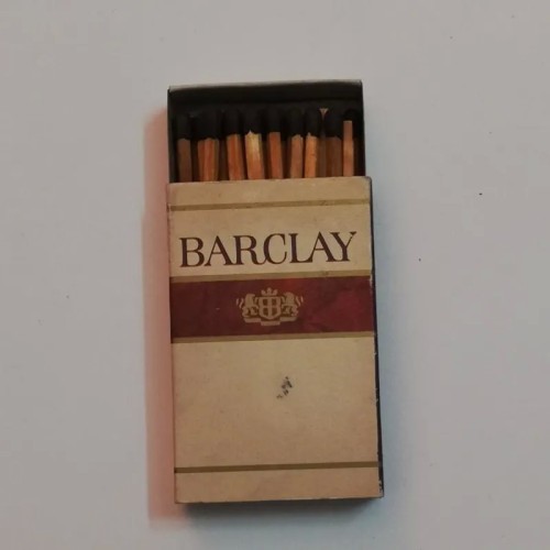 فروش کبریت قدیمی خارجی بارکلی BARCLAY