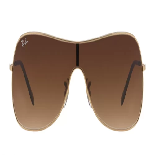 عینک آفتابی ریبن RayBan RB3211S با فریم طلایی و عدسی قهوه‌ای