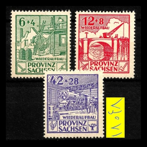 فروش سری تمبر کلاسیک کمیاب المان تحت اشغال شوروی