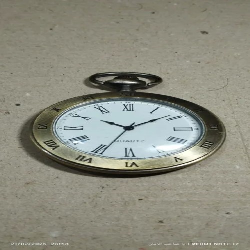 فروش ساعت جیبی سالم و تمیز بدون باتری
