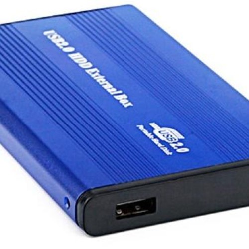 فروش هارد باکس 2.5 اینچی با رابط USB2 مشکی