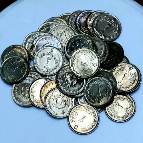 فروش چهل عدد دو ریال بانکی شاهنشاهی با قیمت مناسب