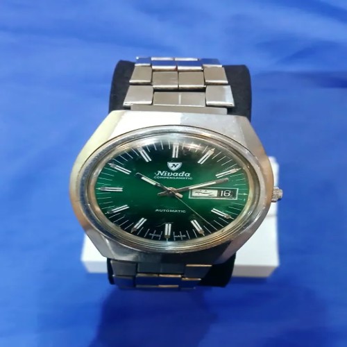 ساعت نیوادا اتوماتیک سویسی قدیمی نادر و سالم