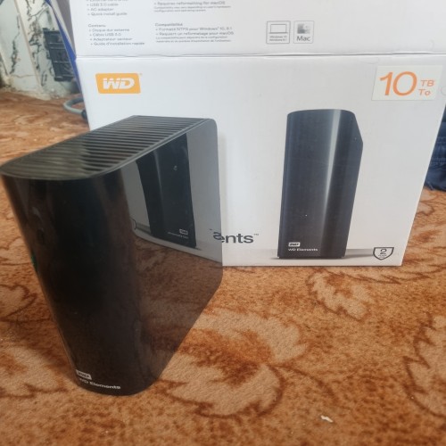 فروش هارد اکسترنال 10 ترابایت وسترن دیجیتال با گارانتی