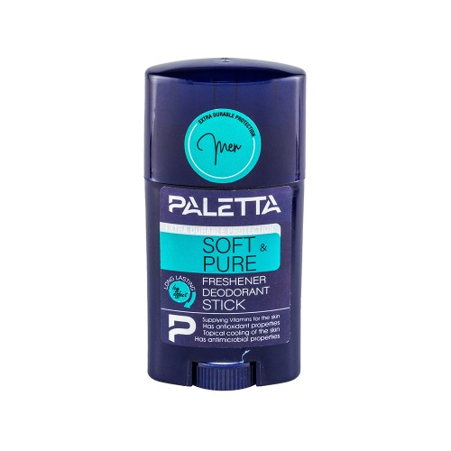 استیک صابونی مردانه پالتا مدل Soft And Pure وزن 40 گرم