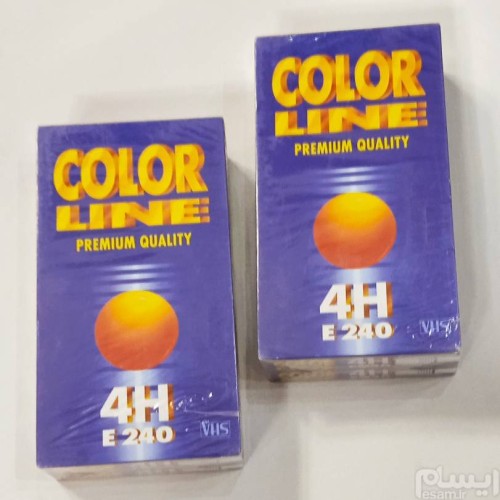 فروش 2 نوار VHS 240 COLOR LIN2 باهم | بهترین قیمت