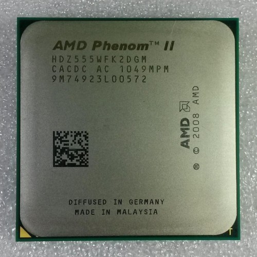 فروش پردازنده AMD Phenom II X2 555 با ارسال رایگان