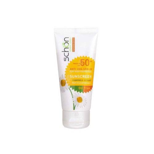 کرم ضد آفتاب بژ طبیعی شون SPF50 مناسب پوست چرب