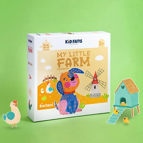 پازل کودک 35 تکه مزرعه KID FANS MY LITTLE FARM