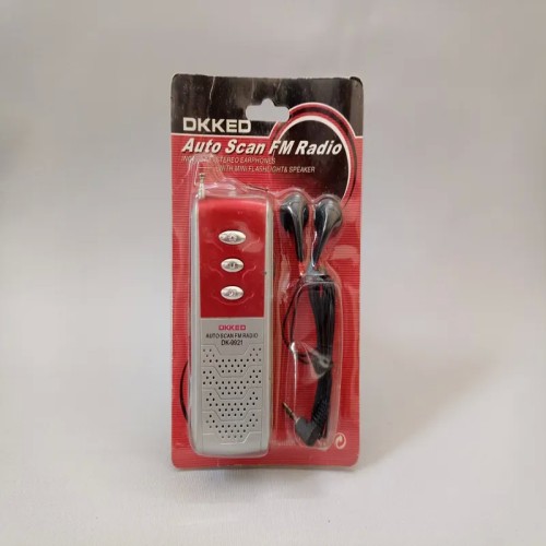 فروش رادیو FM آکبند با هدفون و چراغ قوه