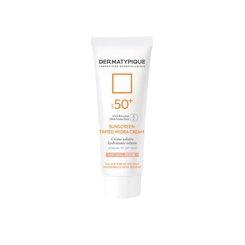 ضد آفتاب رنگی SPF50 هیدرا درماتیپیک برای پوست نرمال و خشک