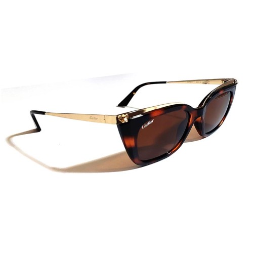 عینک آفتابی زنانه Cartier 1180 طرح دار