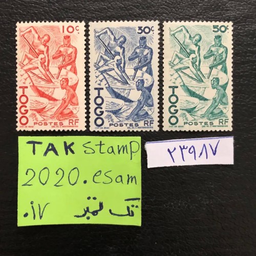فروش سری تمبر کلاسیک زندگی در قبایل توگو با قیمت مناسب