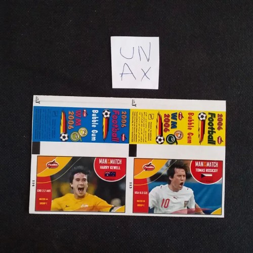 فروش بلوک عکس آدامس فوتبالی نایاب آنکات - کیفیت عالی