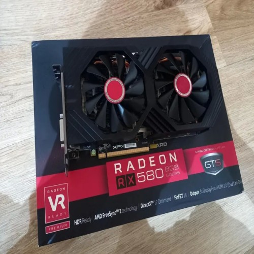 فروش کارت گرافیک RX580 در حد نو با ارسال رایگان