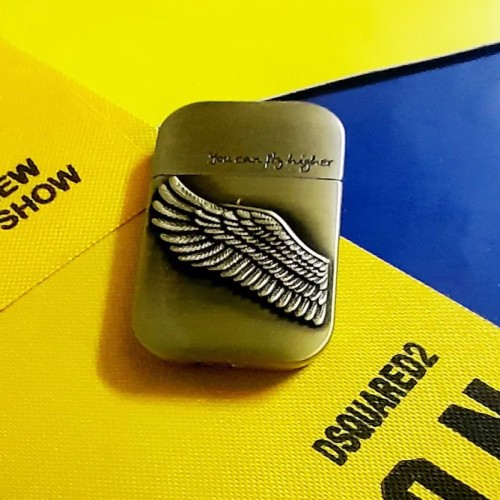 فروش فندک باکیفیت بال فرشته - شعله معمولی و بدنه فلزی