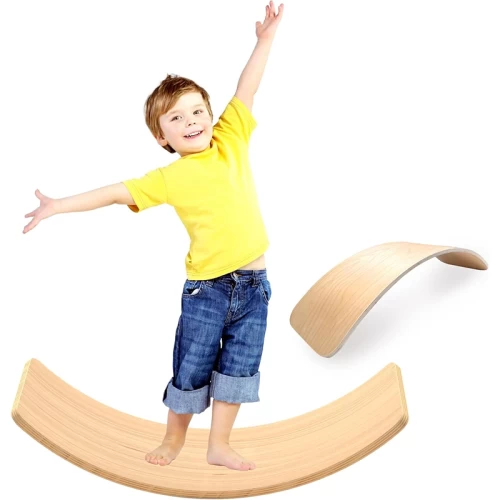تخته تعادلی چوبی بزرگ بدون زیره - کد P/JHTOY901/B